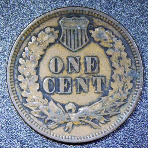 1901 Indian Cent VF/XF Circ RC35