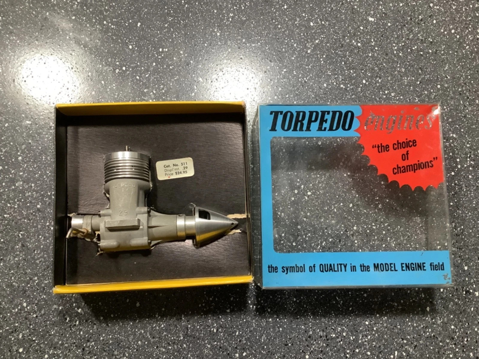 Torpedo 29R Series 64 Engine,NIB