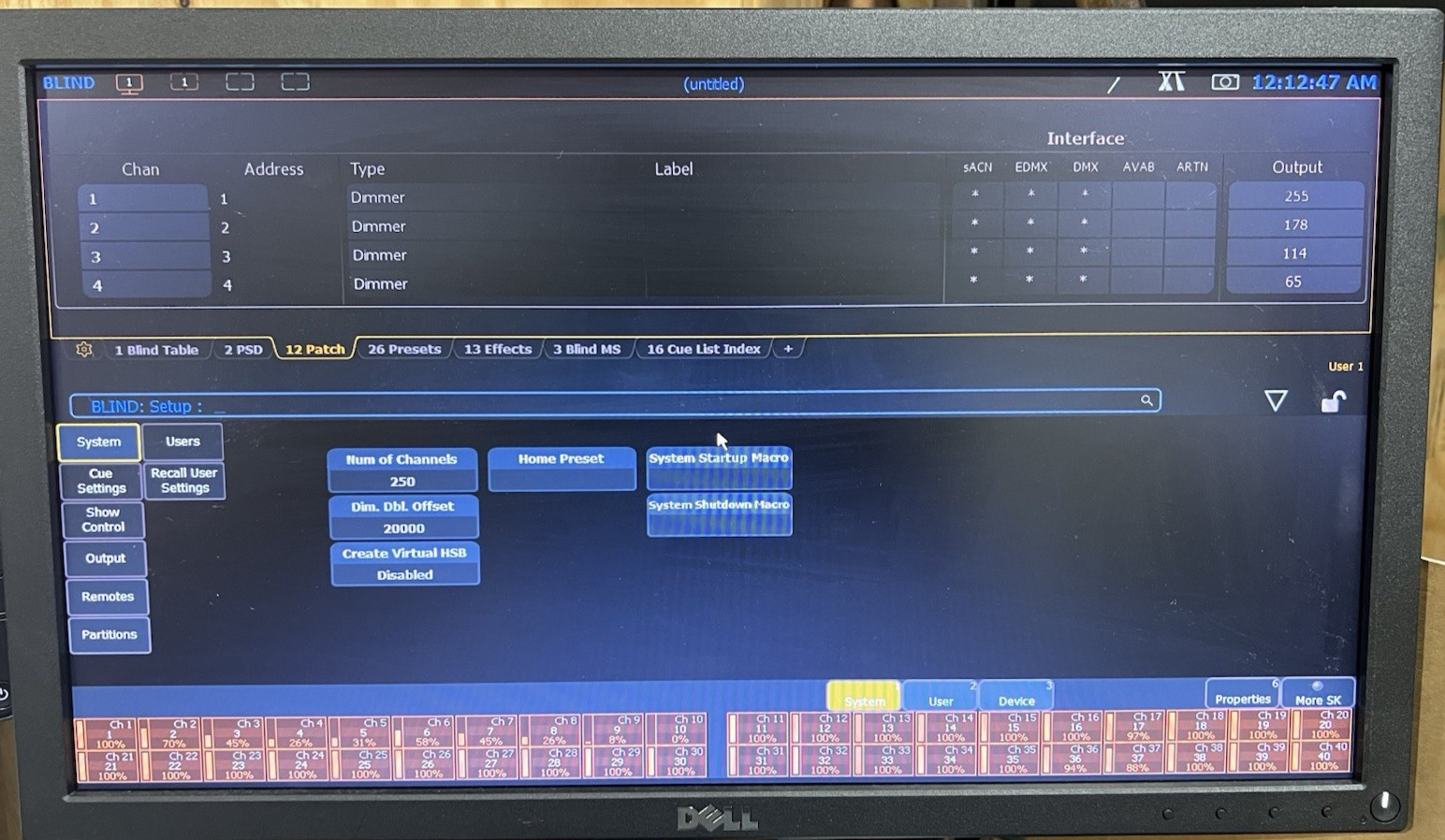 ETC Element Lighting Console 40 Channel CM2