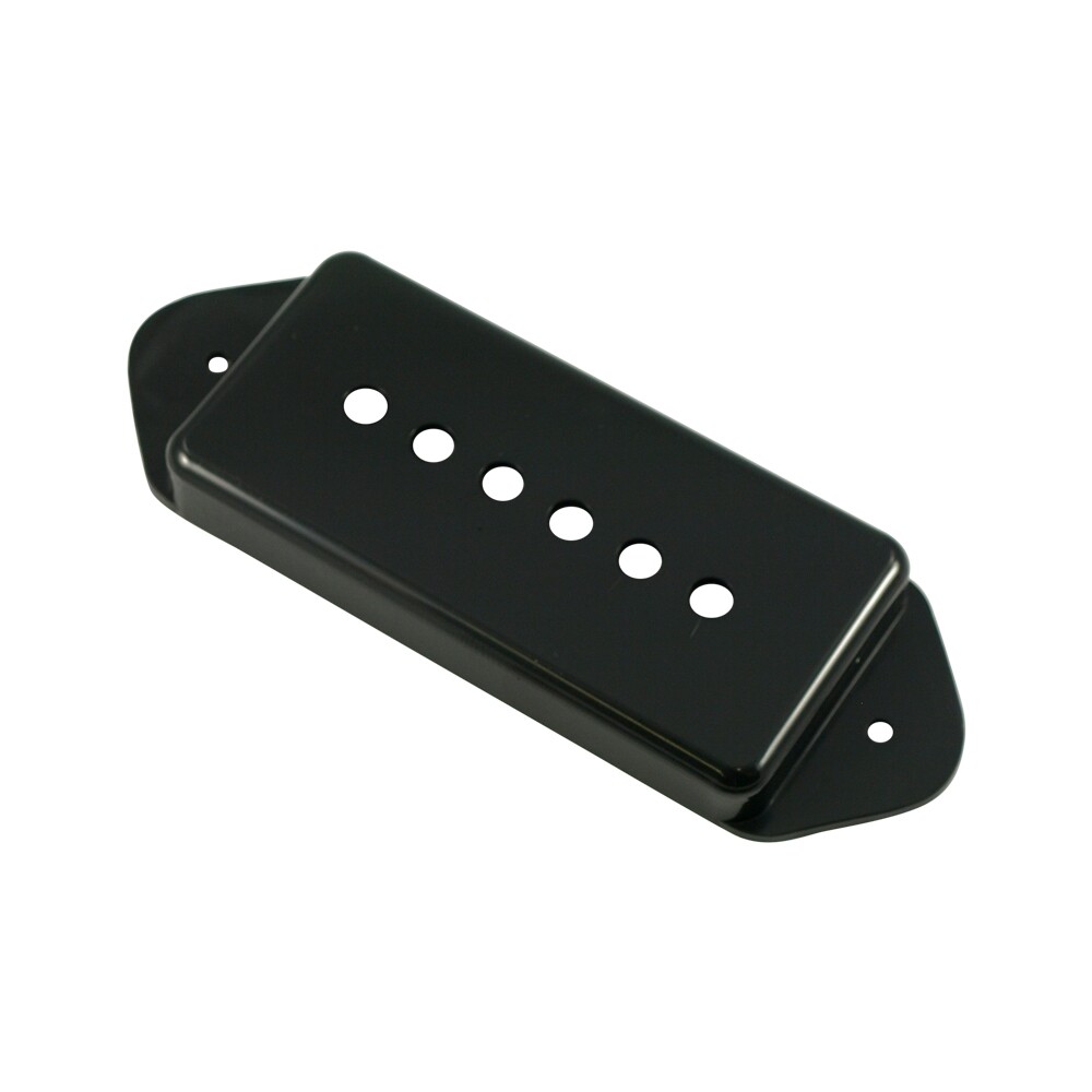 PCLJ-B P-90 (1) Black 50mm Les Paul Junior Dog-Ear Pickup Cover