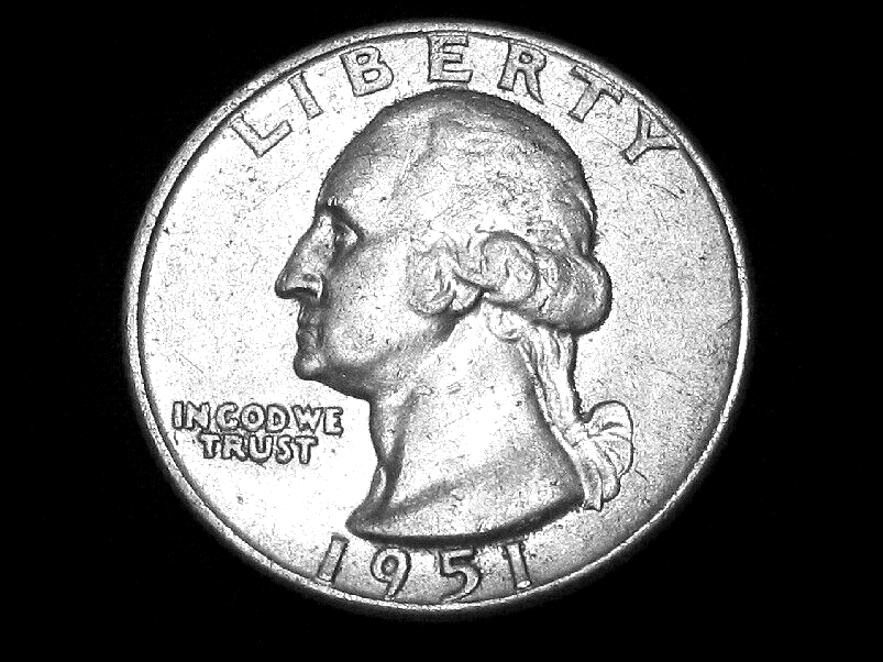 1951-D Washington Quarter --- Almost Uncirculated +++