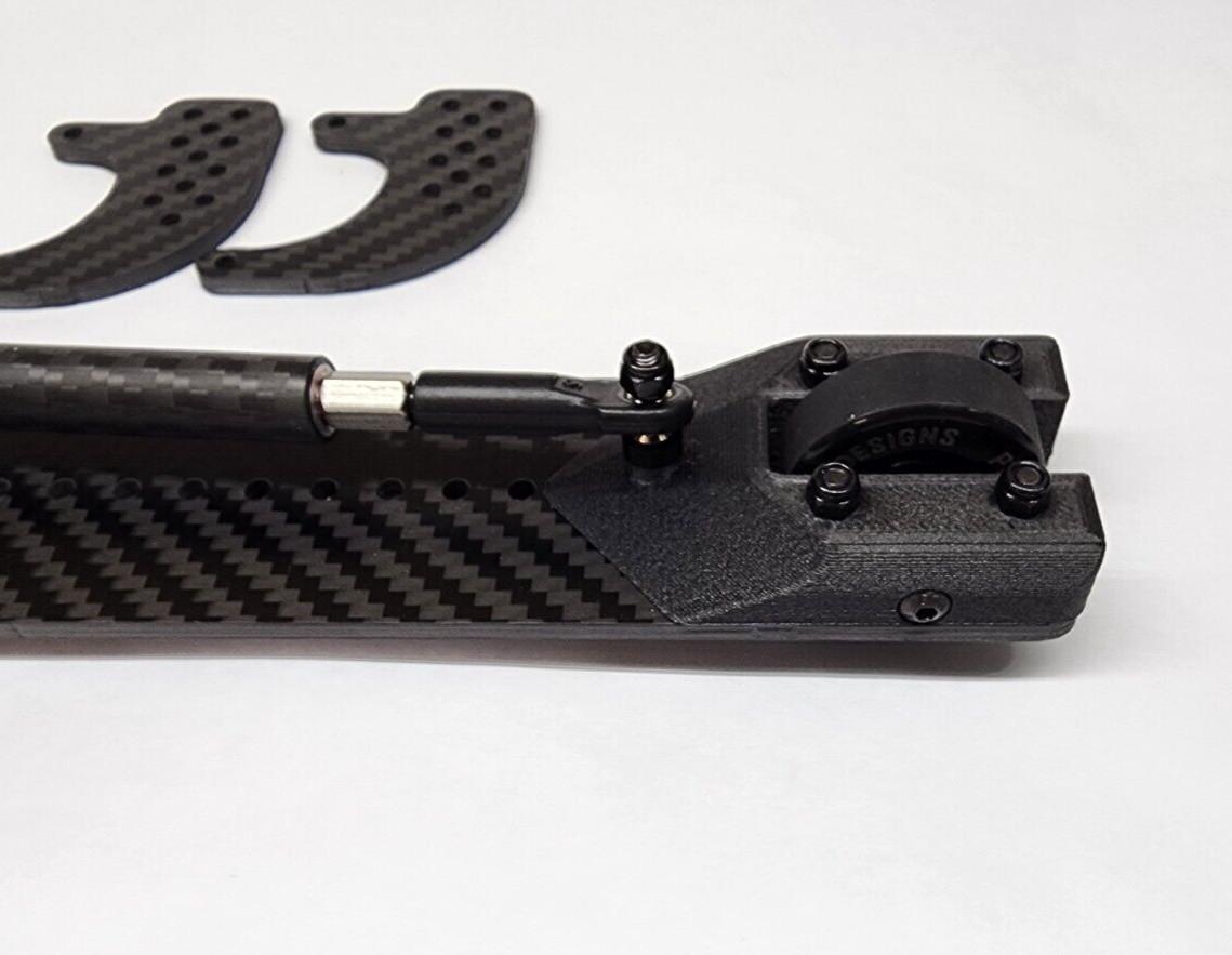 Traxxas Drag Slash Carbon Fiber Wheelie Bar "FAT MAX" w/Carbon Fiber Rod