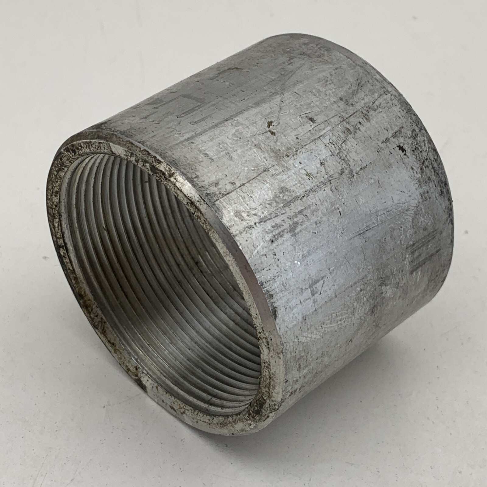 ALUMINUM 2” Rigid Conduit Threaded Thread Coupling Union Fitting