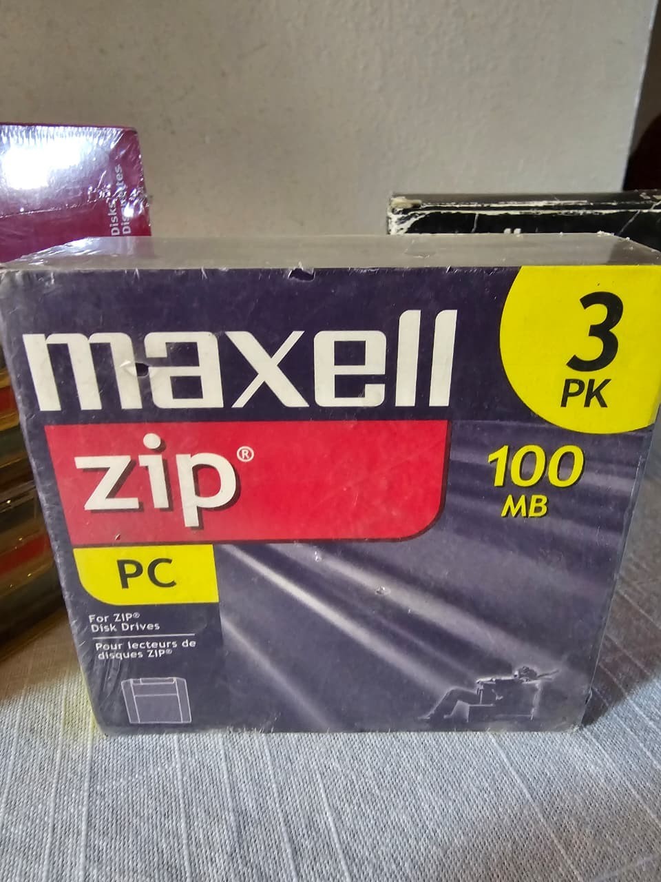 Zip Disk Drives New Sealed LOT 5 Packages