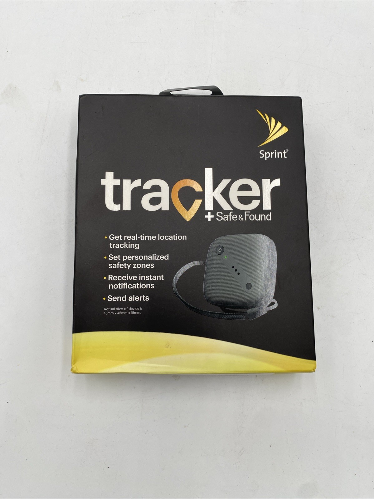 BRAND NEW Sprint Tracker Safe & Found GPS Tracker Apple Android Compatible