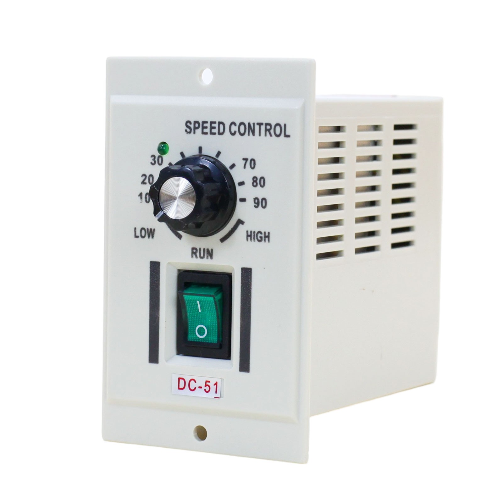 DC 0-90V Knob Motor Speed Controller Variable Adjustable Speed AC 110V Input 2PC