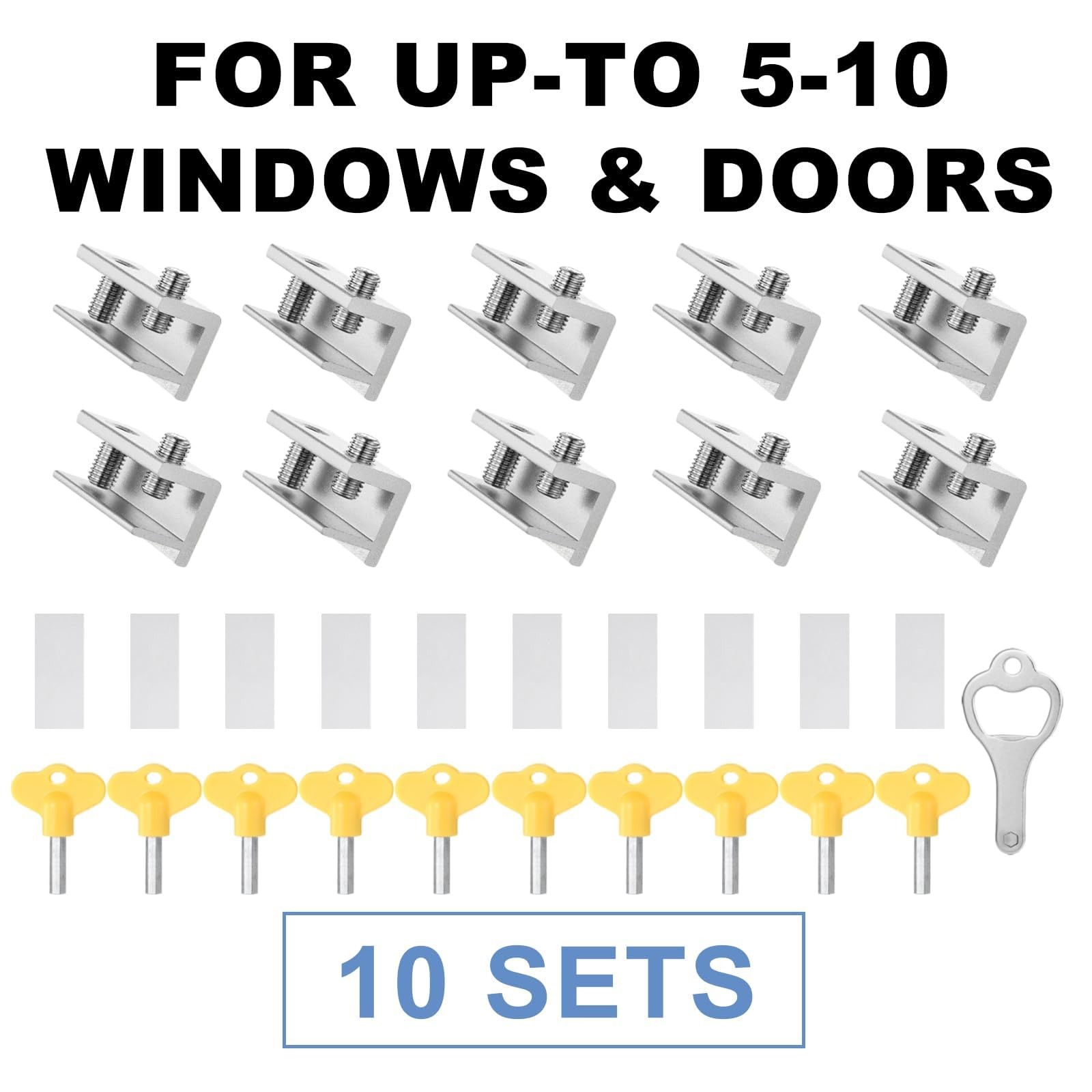 Sliding Window Locks,for Horizontal Sliding Windows,Window Security Lock with...