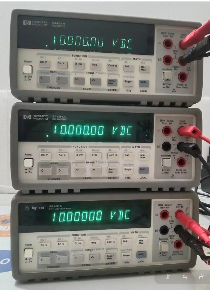 HP/Agilent 34401A Digital Multimeter 6½ Digit F/S Used HP-IB Interface！