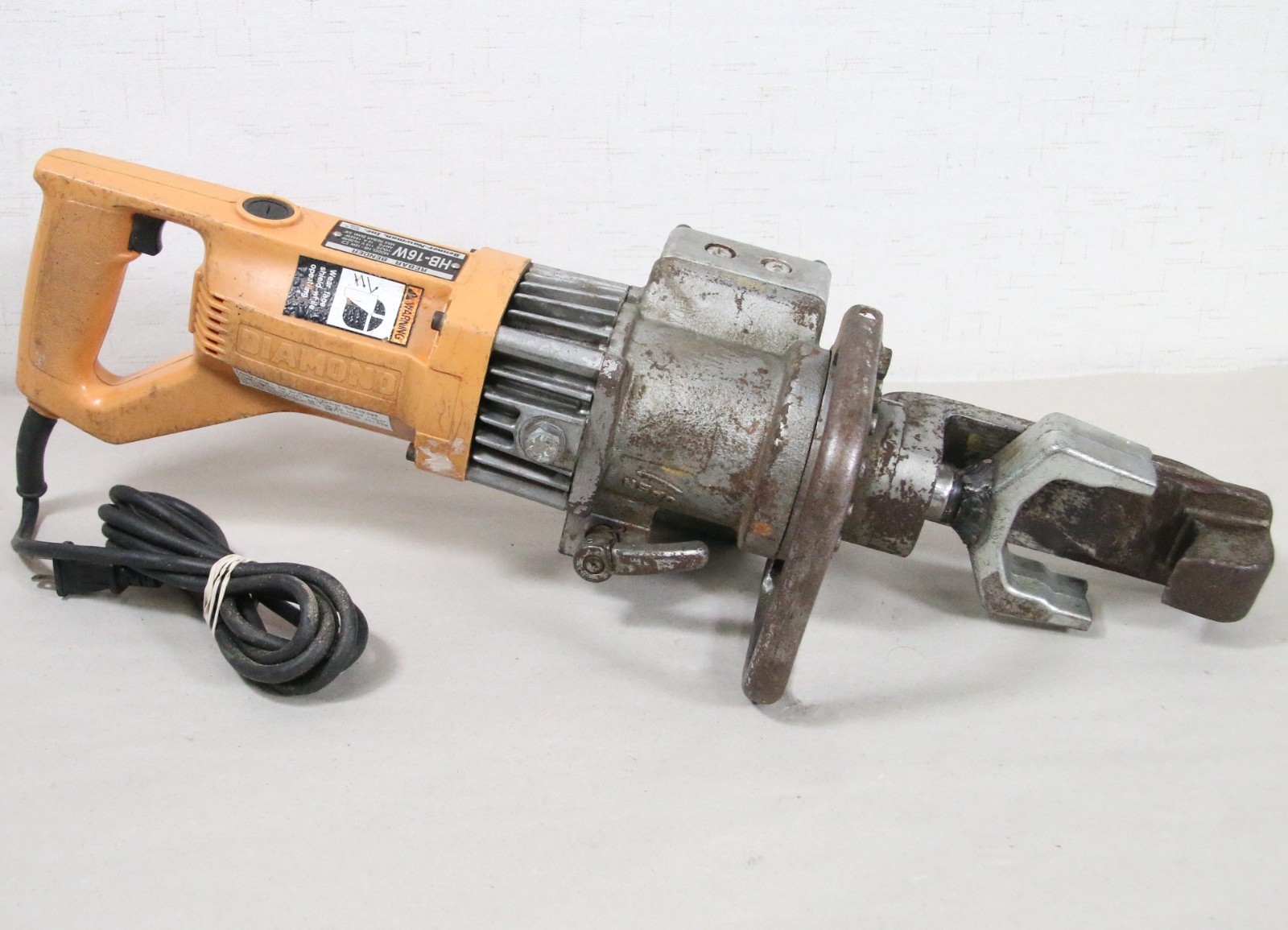 Benner Nawman HB-16W Power Portable Rebar Bender 5/8″ Working ***VIDEO TESTED***