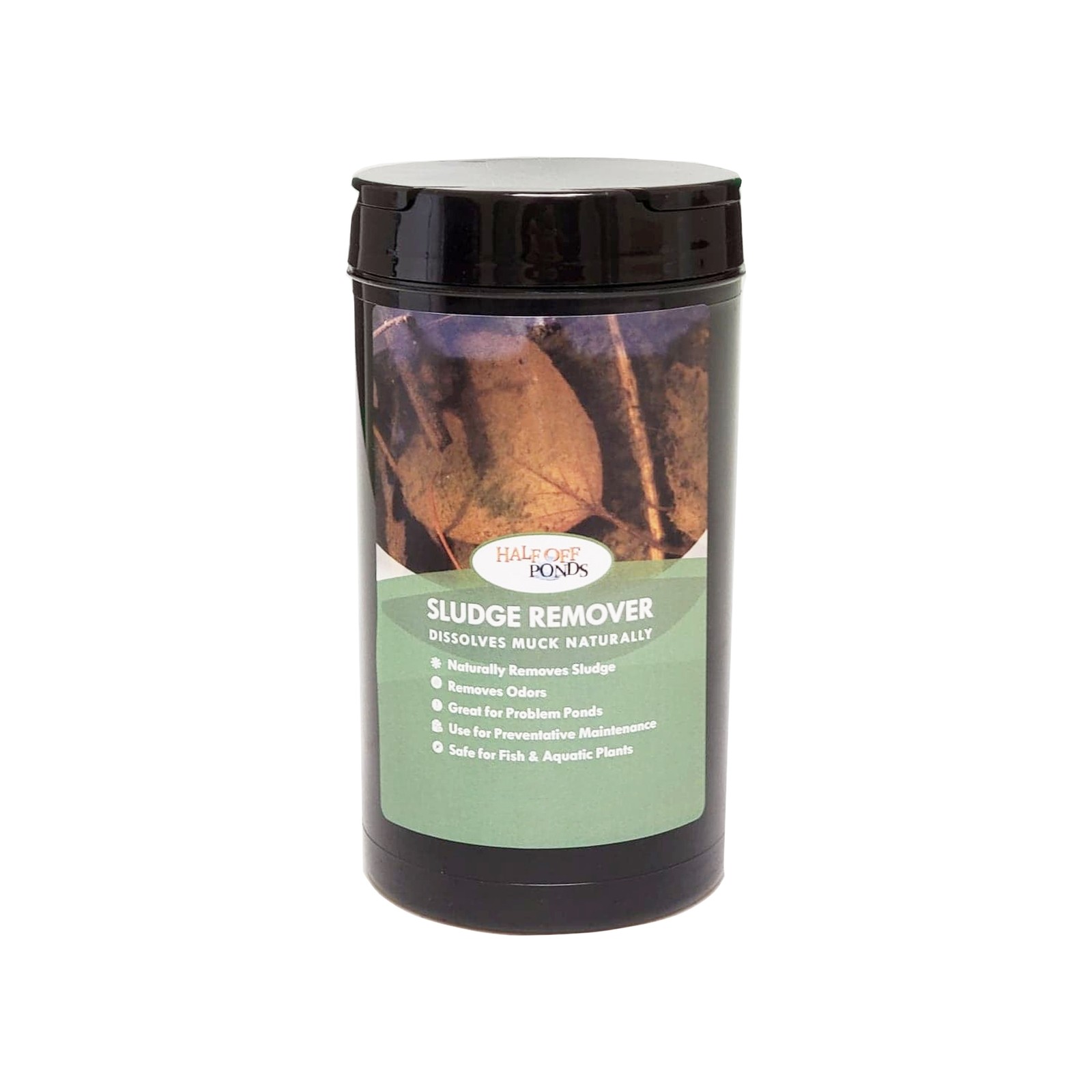 Half Off Ponds Sludge Remover 16 oz. Bottle