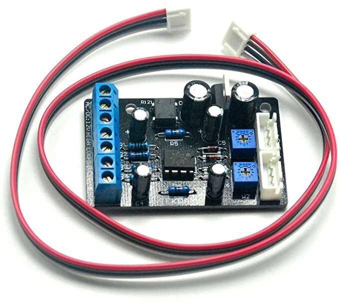 VU Meter Driver Circuit Board TA7318P Stereo Module Tube Amplifier DB Level IC