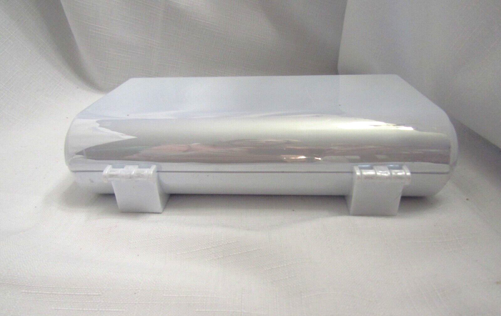 PEARLY-WHITE JEWELRY / ACCESSORY CASE / 2-TIERS / with MIRROR