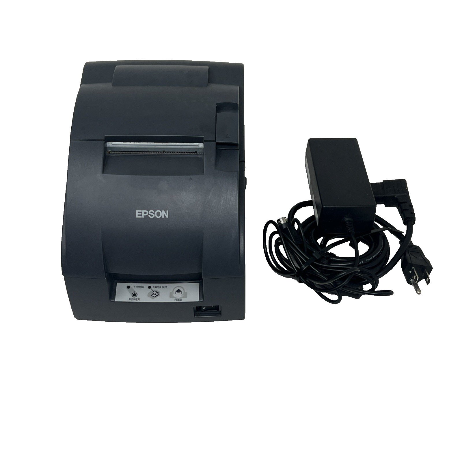 Epson TM-U220B M188B Receipt Printer USB Ethernet Port with Power Supply