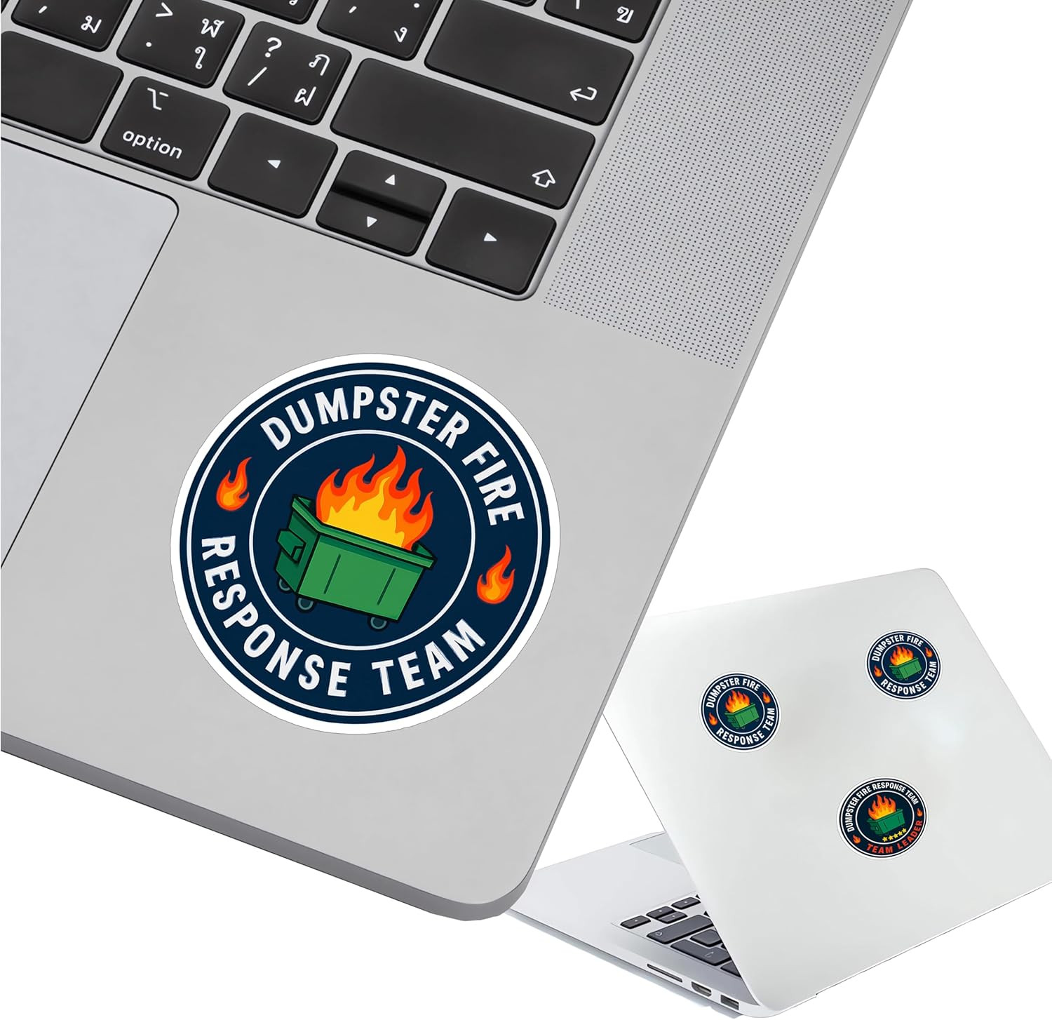 20Pcs(3In) Dumpster Fire Response Team Sticker and Dumpster Fire Response Team T