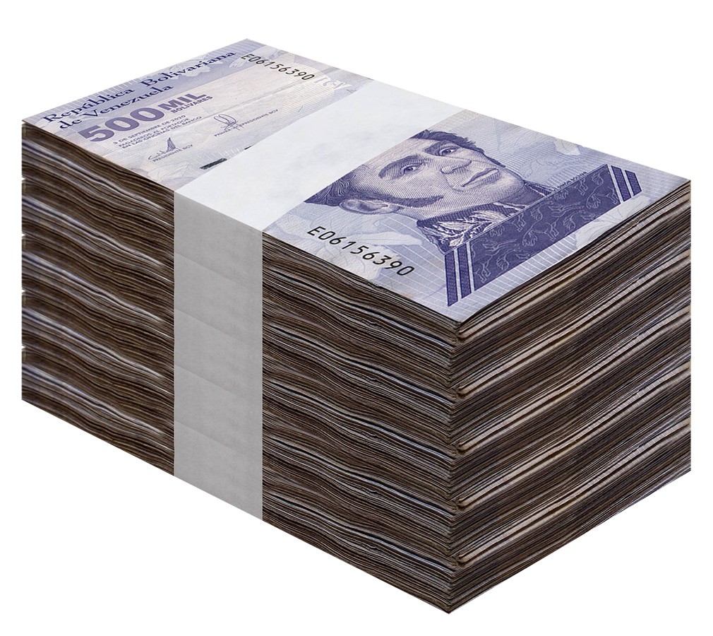 Venezuela 500 000 Bolivar Soberano  X 500 PCS Brick _2020 CIRCULATED!!