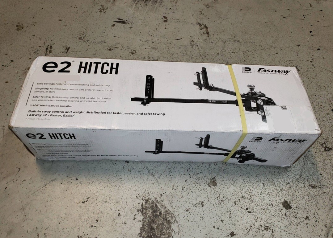 Fastway 94-00-1061 Weight Distribution Hitch e2 Round Bar Sway Control 10,000 lb