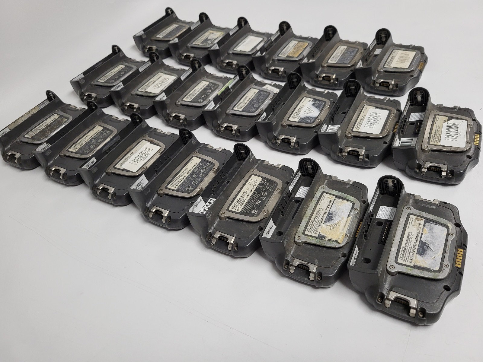 Lot of 20 Motorola WT41N0 Wrist Computers Parts (No Batteries, Untested)