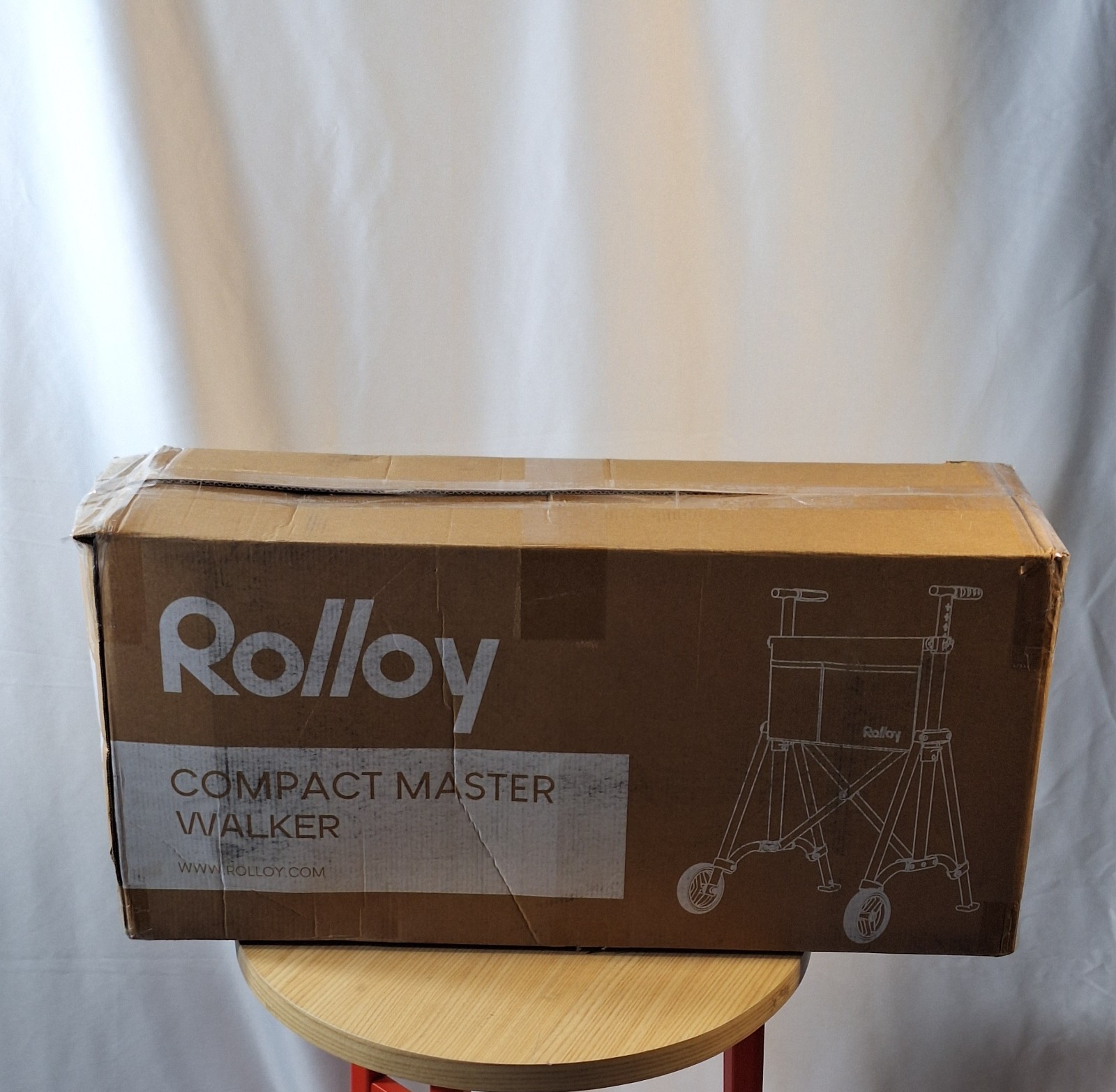 Rolloy Compact Master Walker Model ROSWW1 Ultra Lightweight Foldable Portable