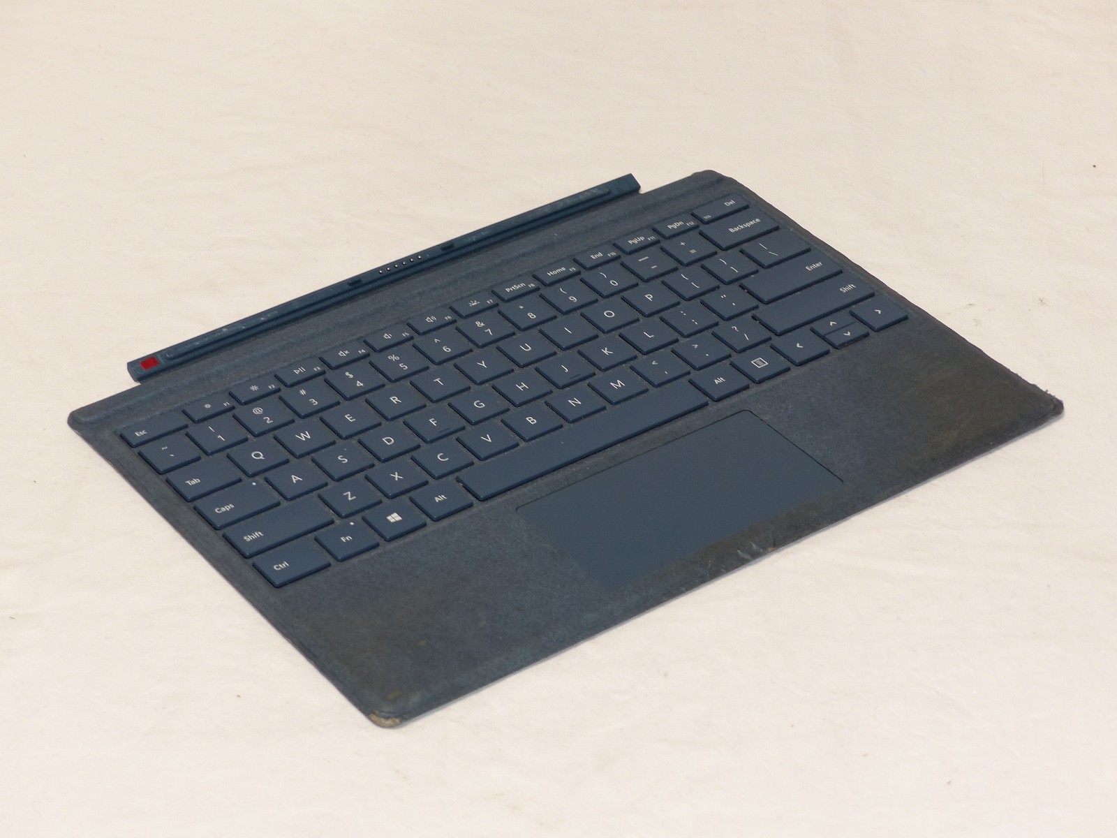 USED PICS! Microsoft 12.3 Surface Pro 4 6 7 Type Cover Keyboard 1725 COBALT BLUE