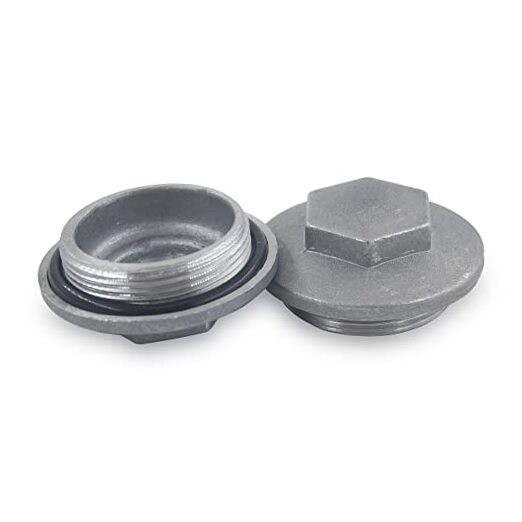 Valve Tappet Adjustment Cover Cap for Trx400ex Trx400x XR250R XR400R, Pack of 2