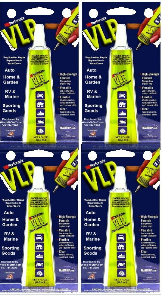 Performix VLP - FILLS CRACKS IN Vinyl / Leather Repair 4 - FOUR - WHOLESALE