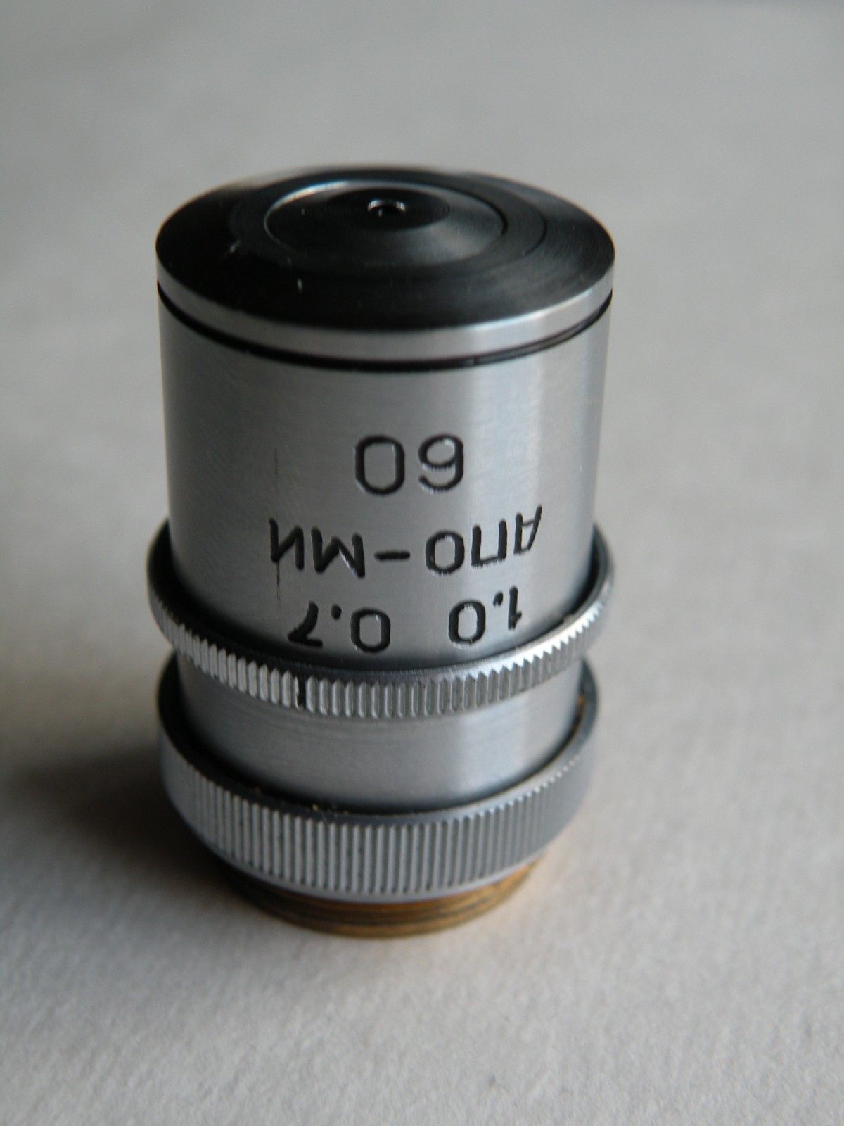 LOMO objective APO 60x 1,0-0,7 Oil, Iris, spring loaded microscope ZEISS