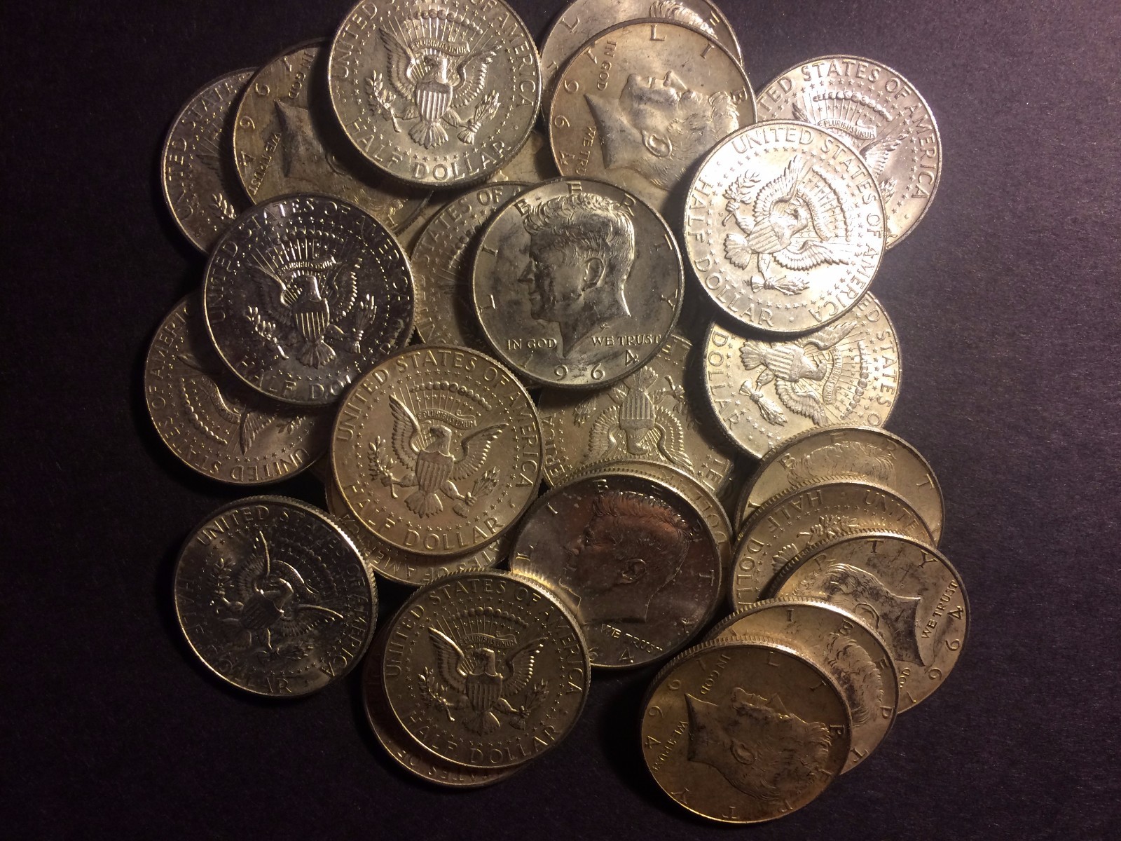 The Kennedy Deal! All 90% US Silver Coin  $20.00. 1964 One !