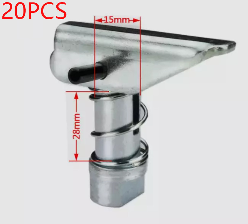 20PCS 1-1.8T Forklift Pin Fork Locating Pin Fixed Pin Fork Tooth Pin