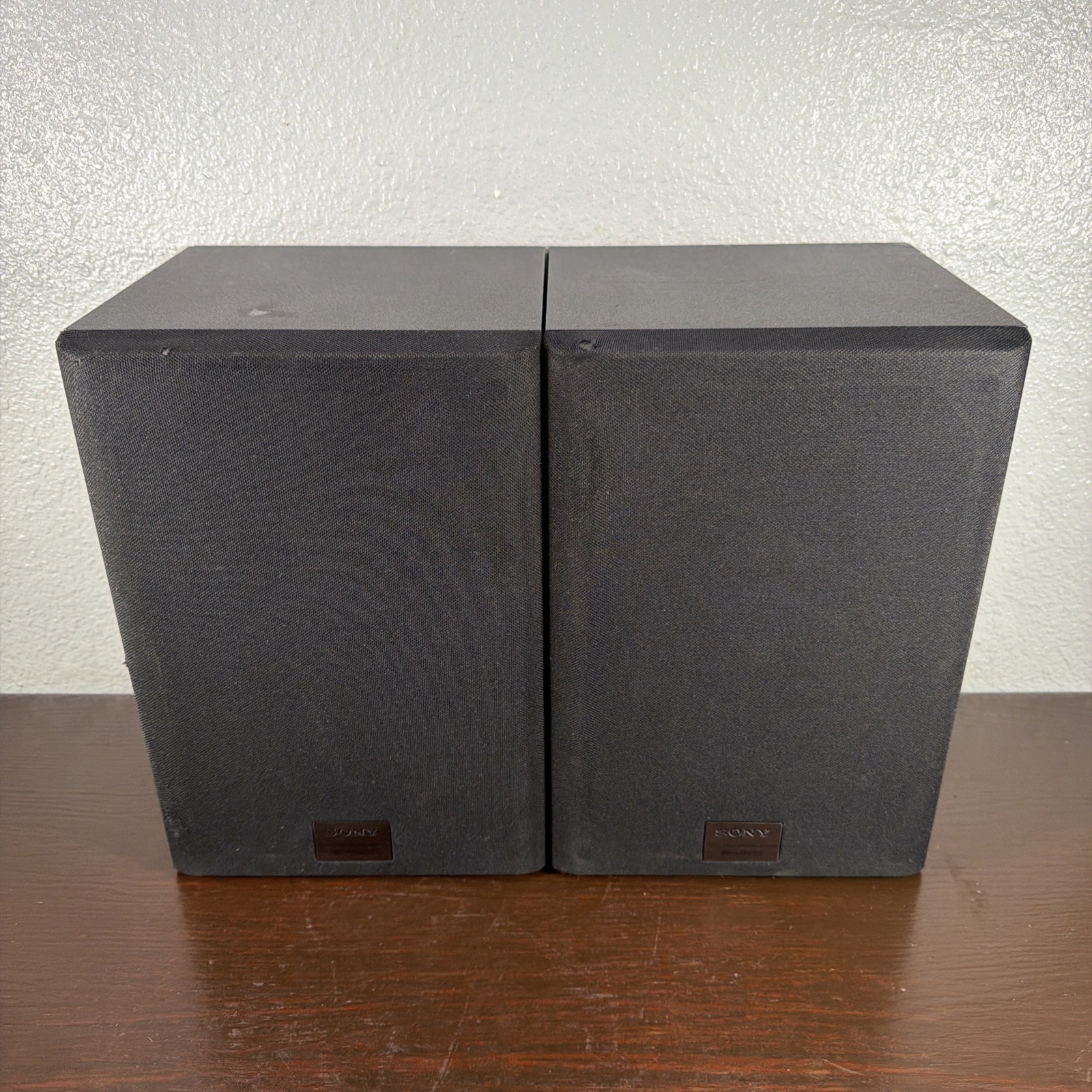 Sony SS-U3033 Bookshelf Speaker System 6 1/2 Inch 2 Way Surround Pair Tested