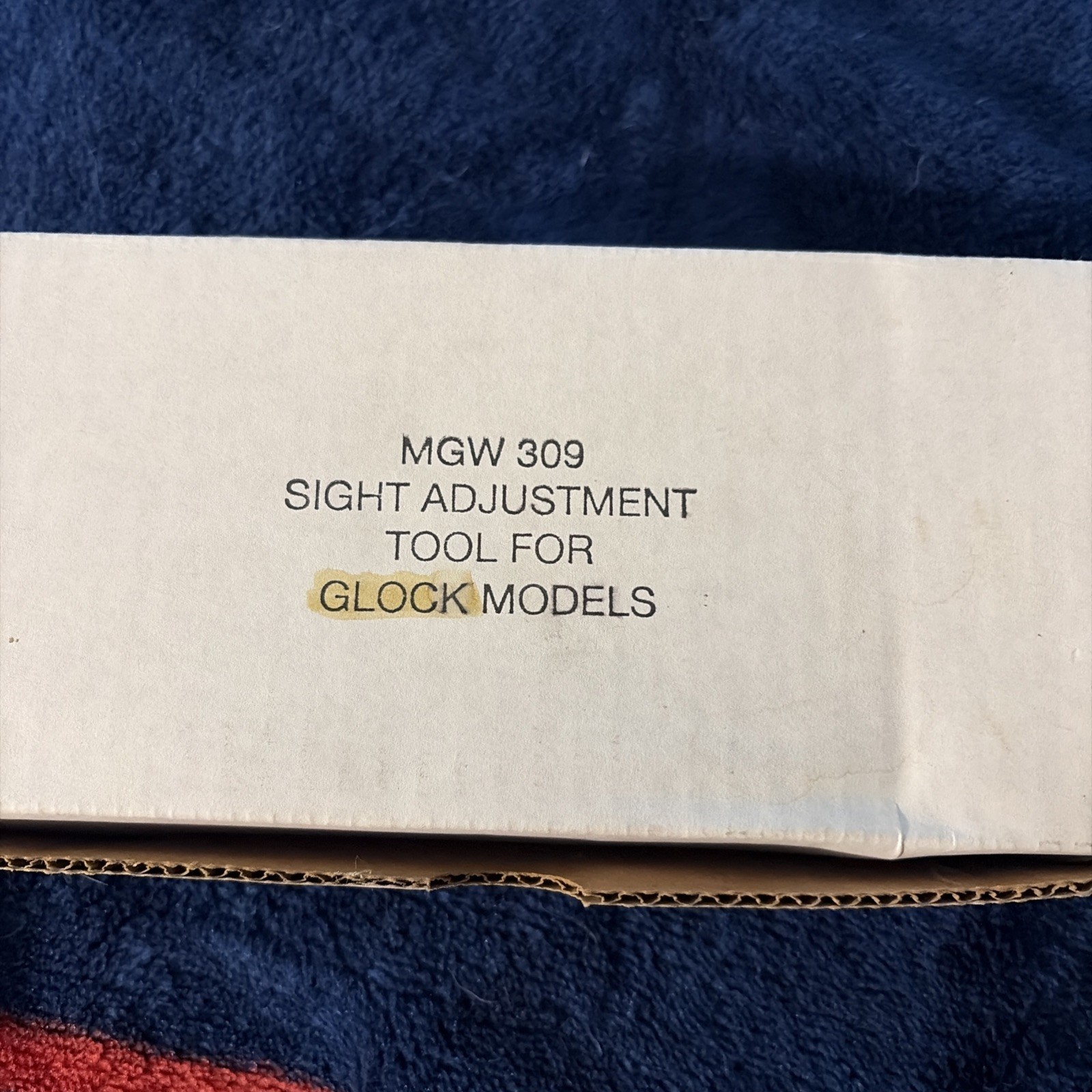 MGW 309 Sight Pusher Adjustment Tool for Glocks for angled sights