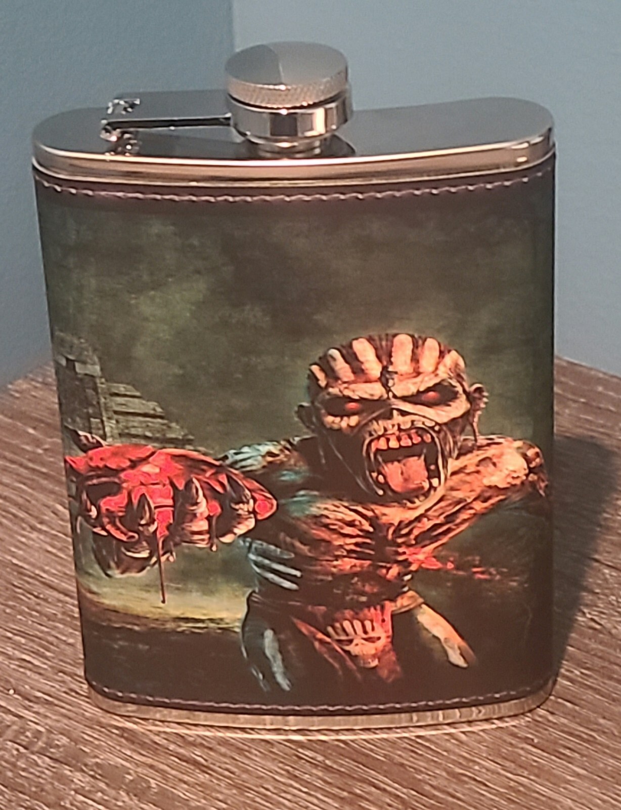 Inglorius: V 8 oz flask custom NEW (can make most images)