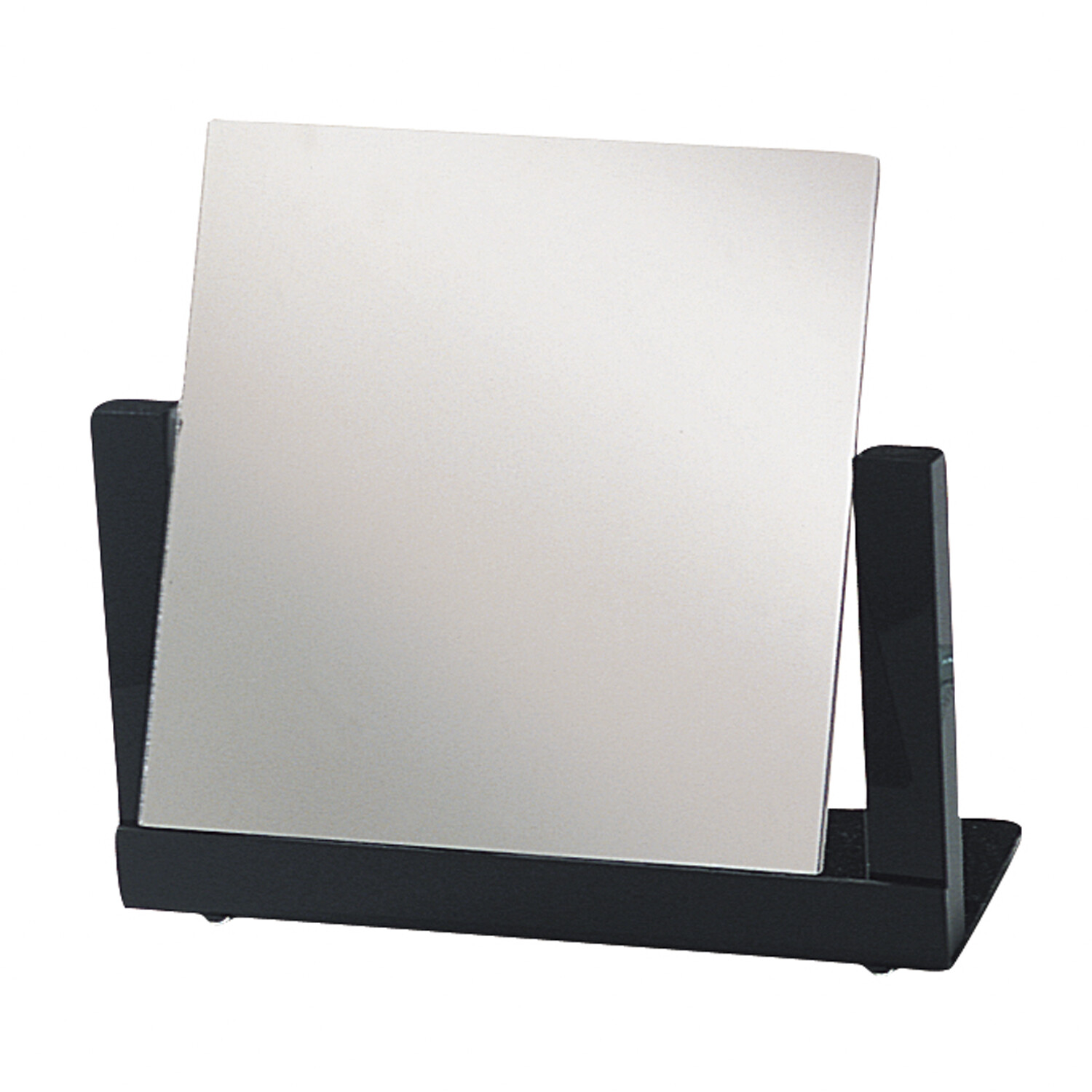 Countertop Adjustable Black Acrylic Frame Glass Mirror Retail Jewelry Makeup USA