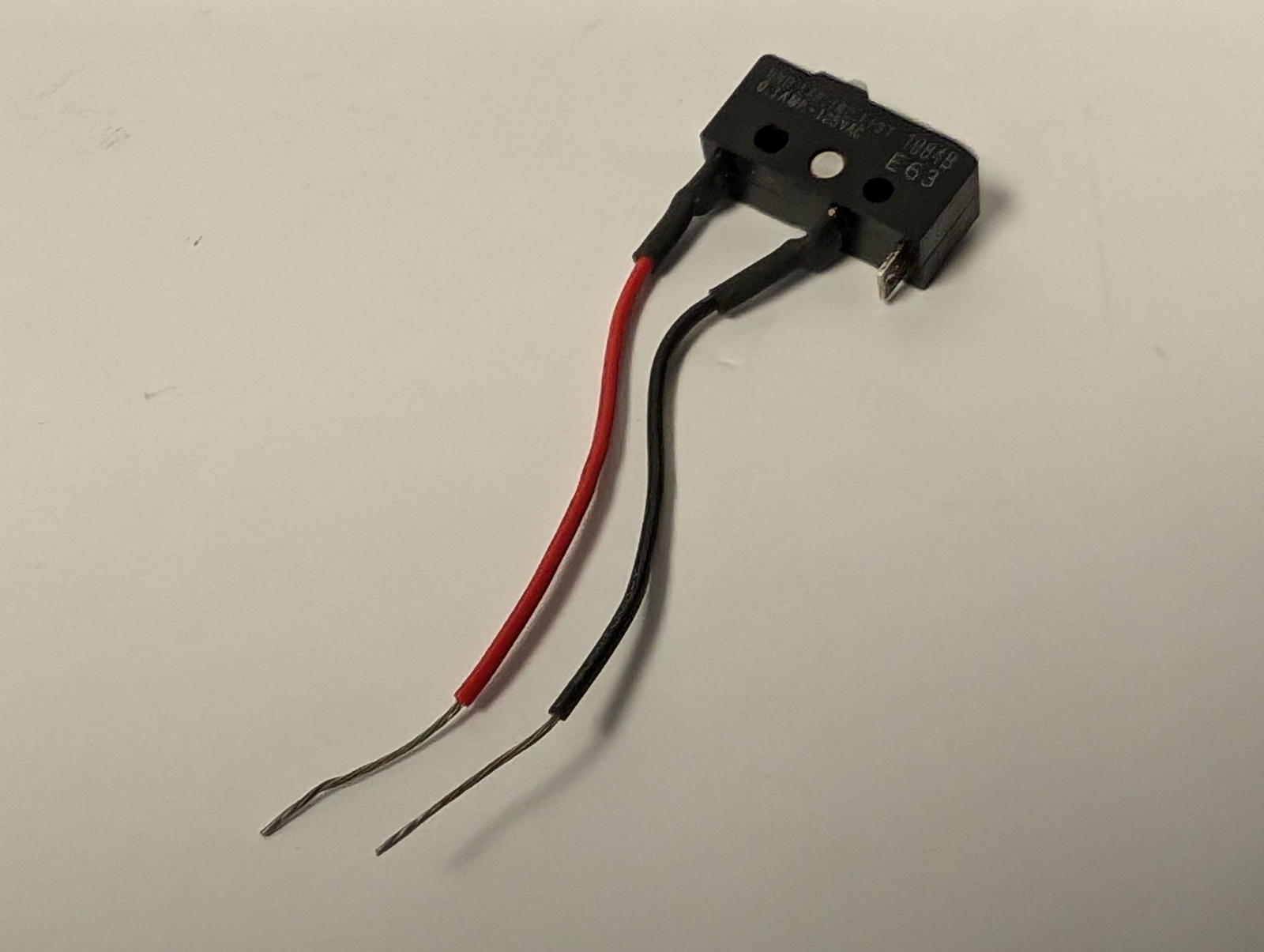 Miniature Micro Switch Normally Open & Normally Closed Contacts
