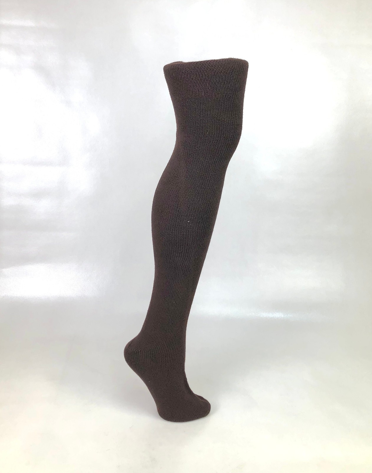Colonial Heavyweight Cotton Stockings - Brown Color