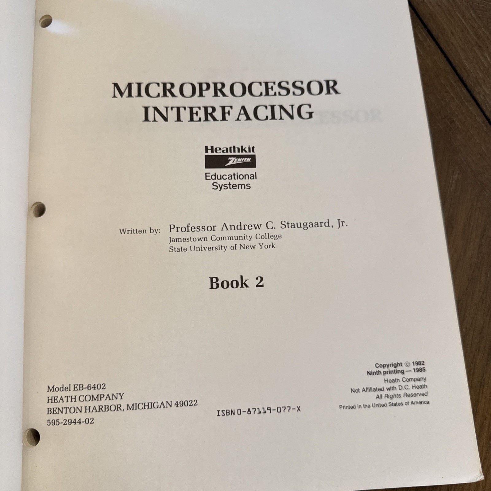 1980s Heathkit Microprocessor Interfacing Book 2 Intel 6809 And Intel 68000
