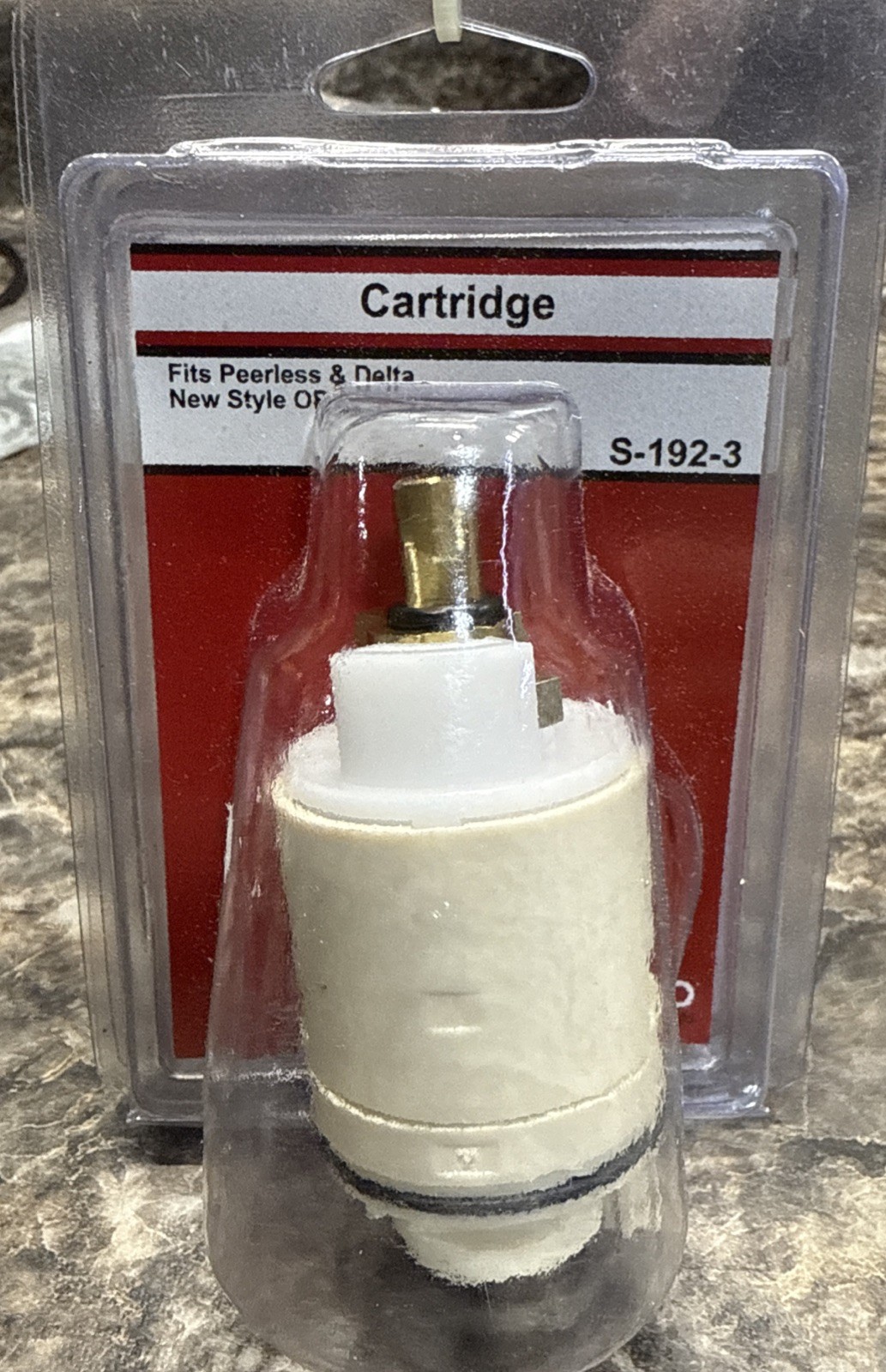 Single Lever Faucet Cartridge for New Style Delta/Peerless - S-192-3