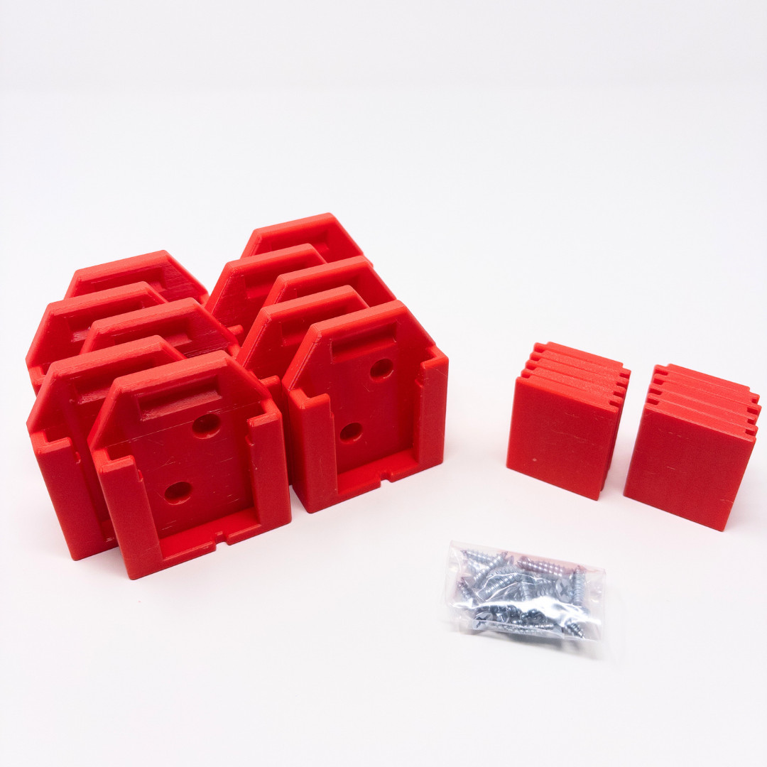 10 Pack Heavy Duty Battery Holder for Bauer 20V Batteries