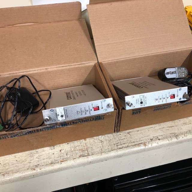 ComNet FDX60S2 Fiber Optic Data Transceiver Singlemode New Open Box