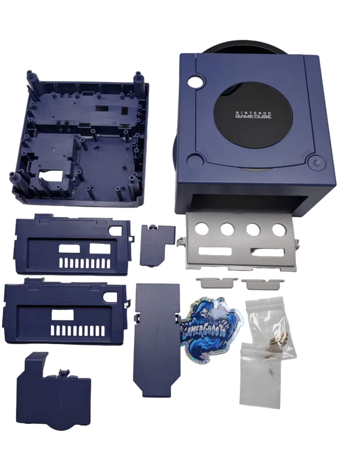 Nintendo GameCube Replacement Shell / Case - Indigo / Purple