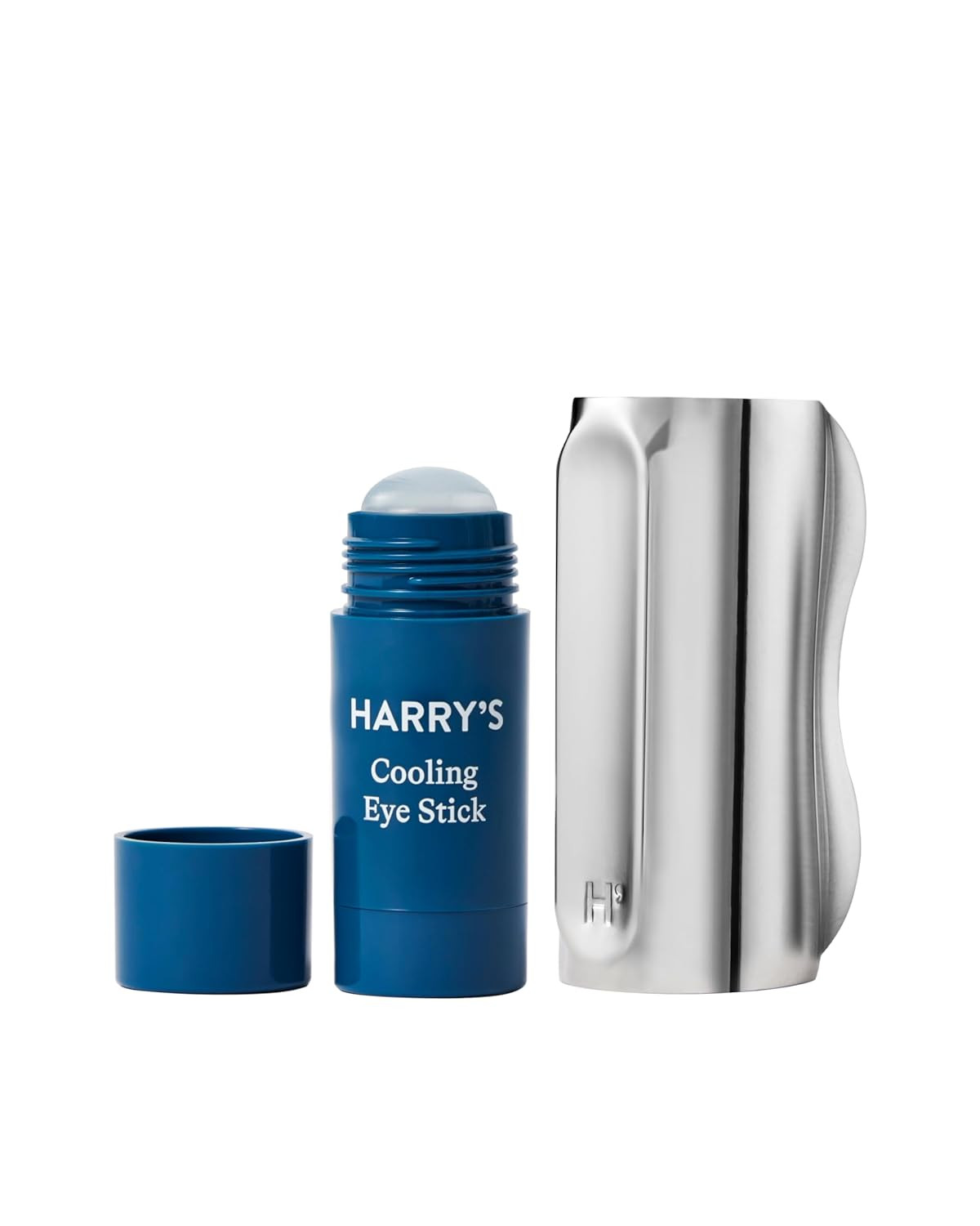 Cooling Eye Kit for Men - Gua Sha Depuffing Facial Massage Tool and Cooling Eye