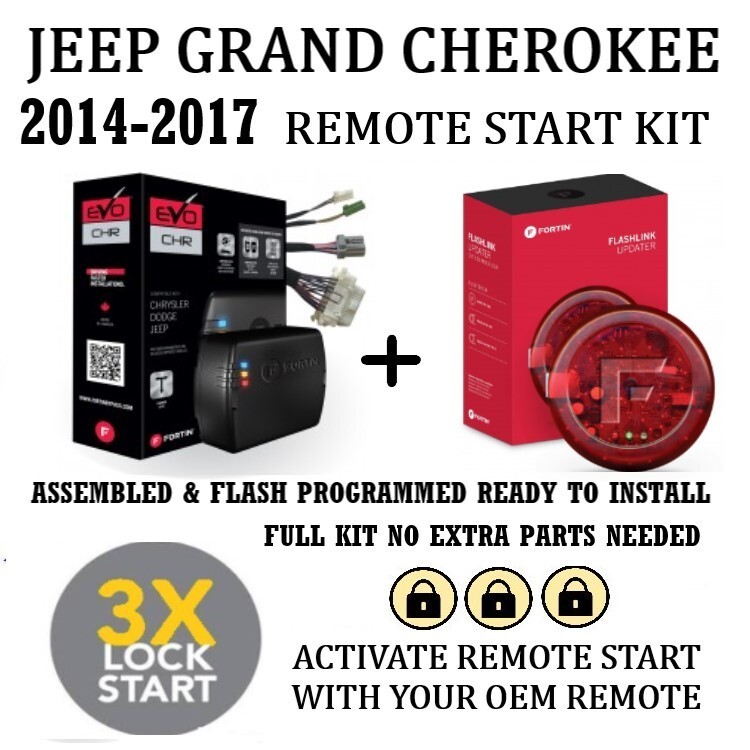 Plug & Play Remote Start fits JEEP GRAND CHEROKEE 2014