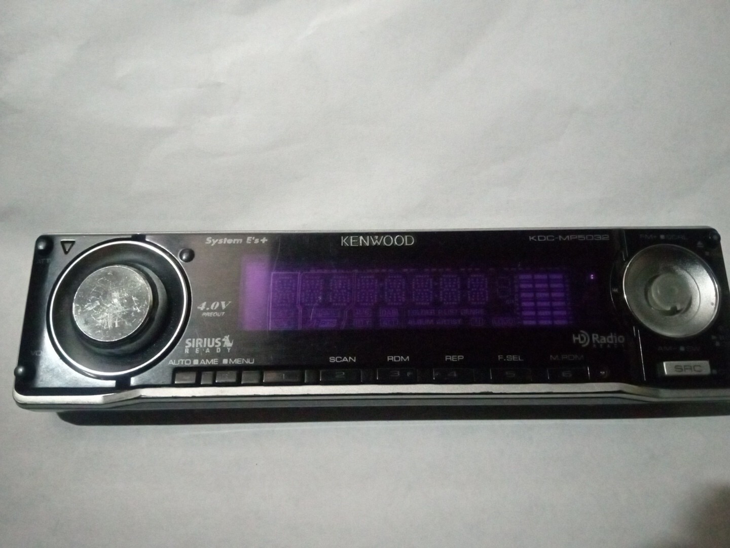 KENWOOD KDC-MP5032 FACE PLATE ONLY