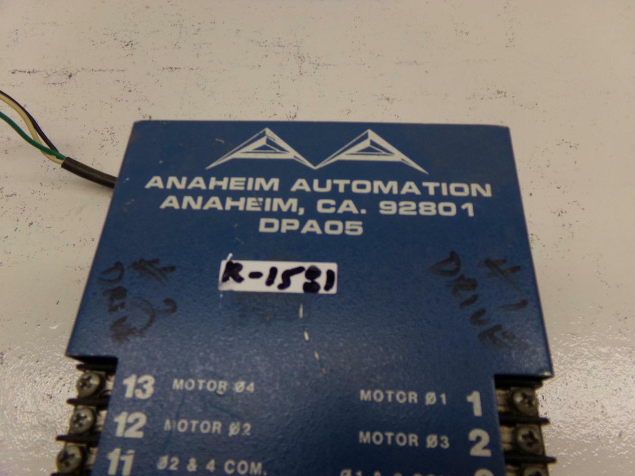 Anaheim Automation DPA05 Stepper Motor Drive