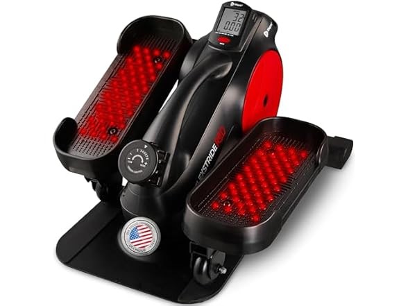 Lifepro FlexStrideRed Under Desk Elliptical Machine