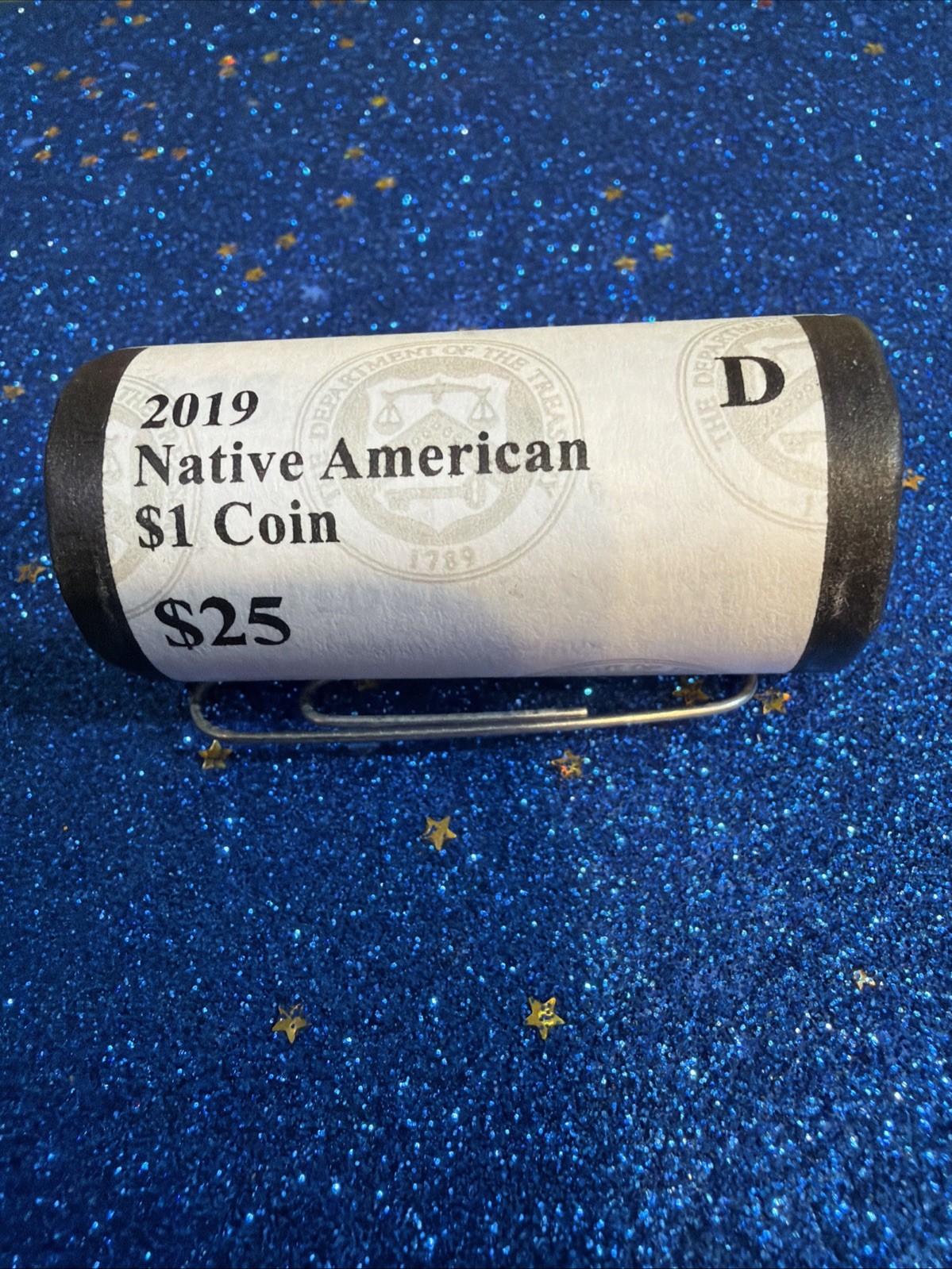2019-D Sacagawea Dollar Roll of $25 US Mint BU Uncirculated