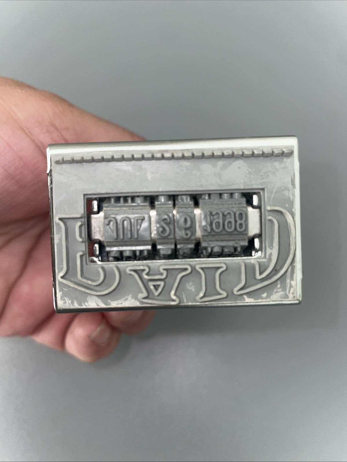 Antelope Flatband Die Plate Date Stamp NEW