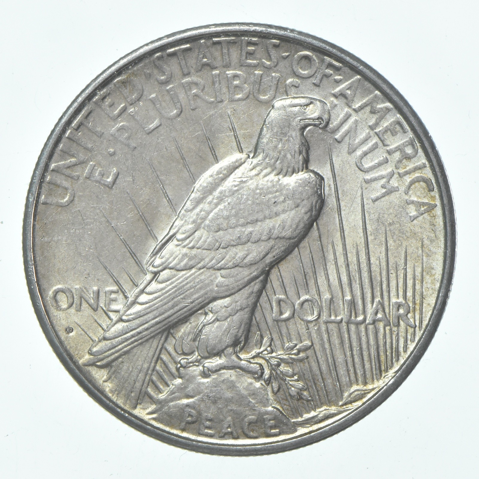 (1) XF 1934-D Peace Silver Dollar 90% - Extra Fine - Denver Mint