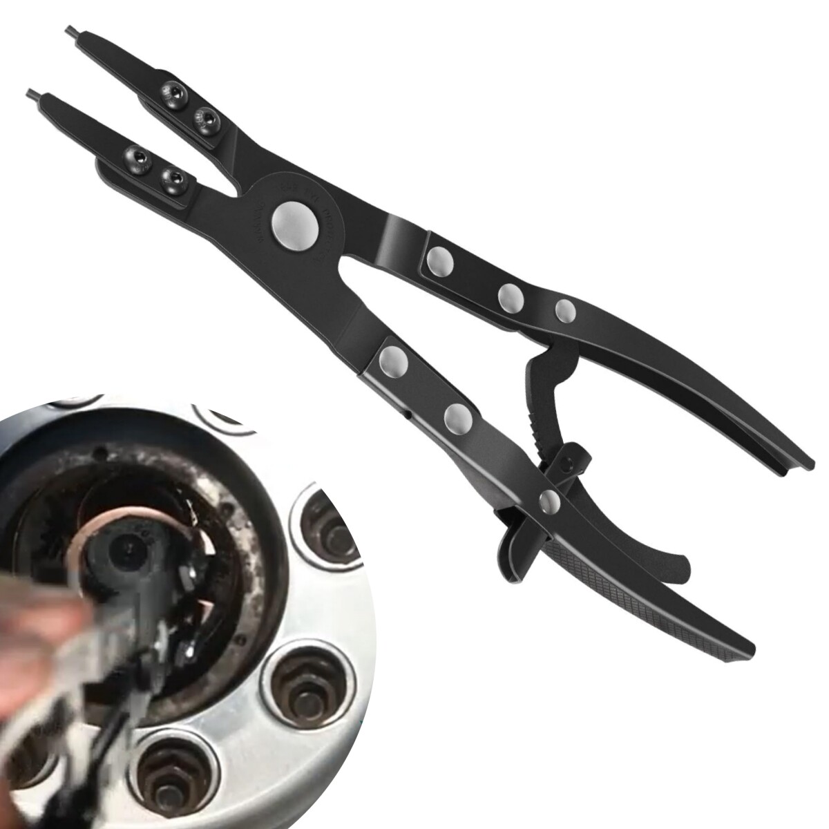 Heavy Duty Spindle Snap Ring Pliers 38700 for Ford Super Duty Pickups 2007+