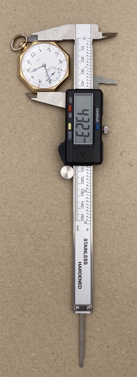 6 in. Stainless Steel Electronic Digital Caliper with LCD Display