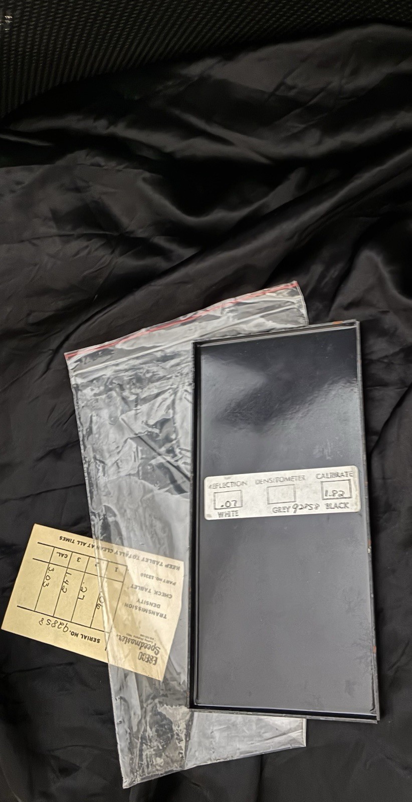 ESECO Speedmaster Reflection Check Plaque – Densitometer Calibration